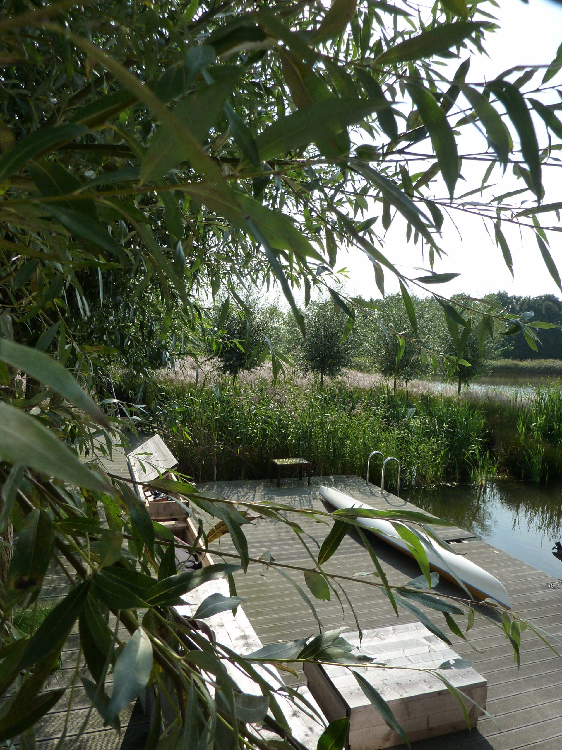 tuinontwerp tuin aan het water natuur architectuur