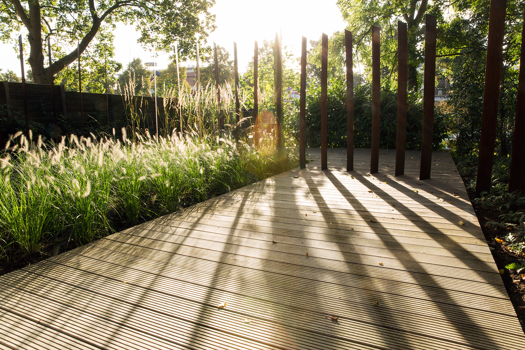 healing garden zorginstelling tuinontwerp stadstuin