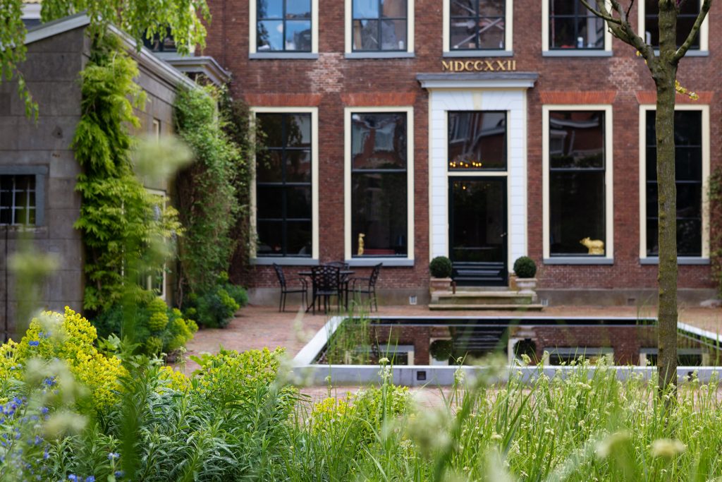 Tuinontwerp rijksmonument groningen binnenstad