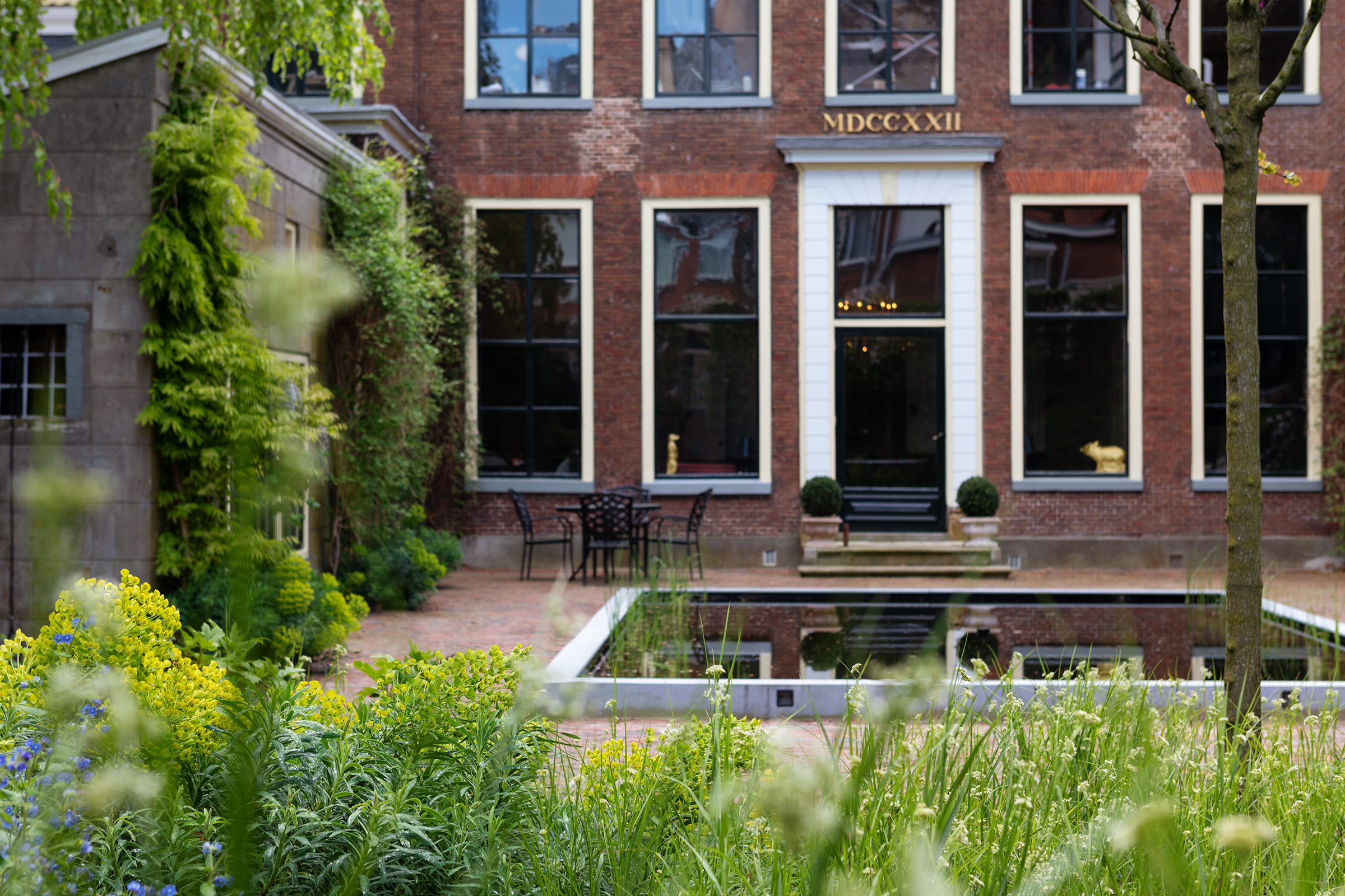 Tuinontwerp rijksmonument groningen binnenstad